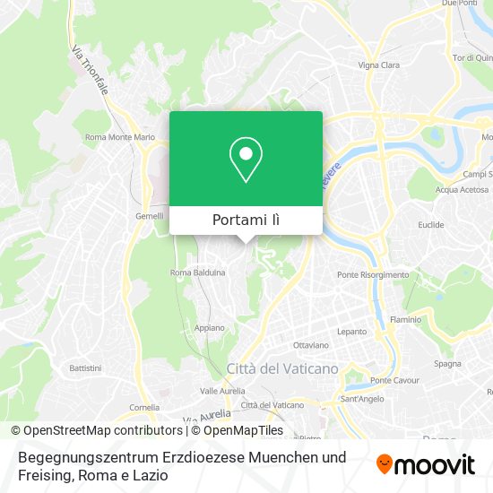 Mappa Begegnungszentrum Erzdioezese Muenchen und Freising