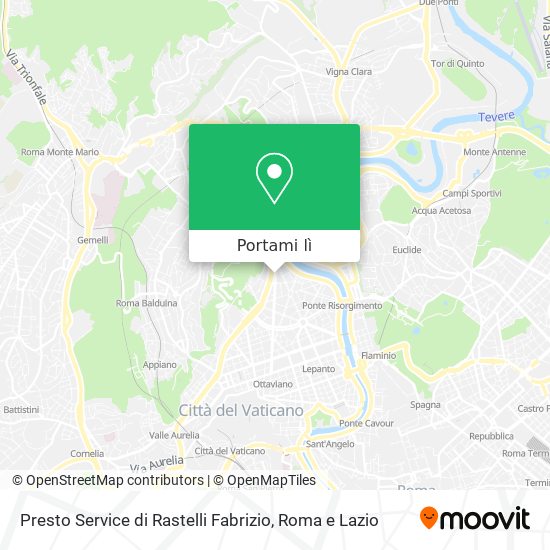 Mappa Presto Service di Rastelli Fabrizio