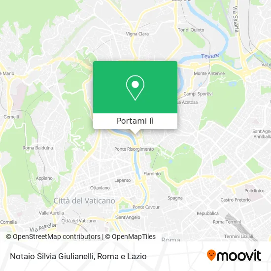 Mappa Notaio Silvia Giulianelli
