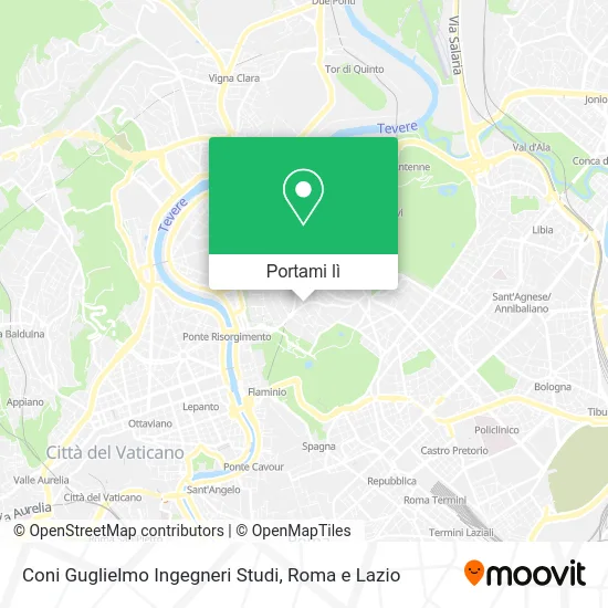 Mappa Coni Guglielmo Ingegneri Studi