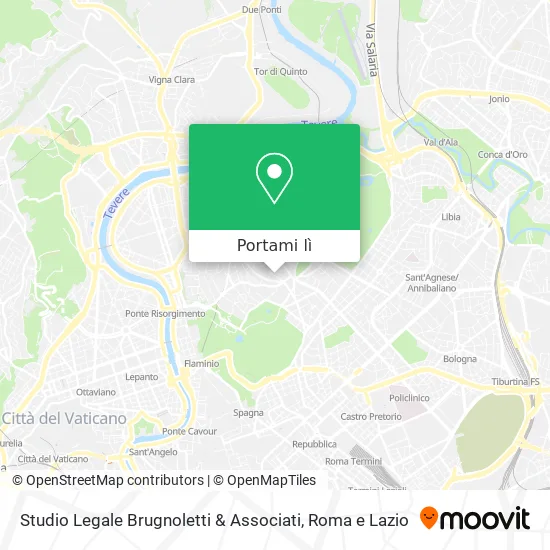 Mappa Studio Legale Brugnoletti & Associati