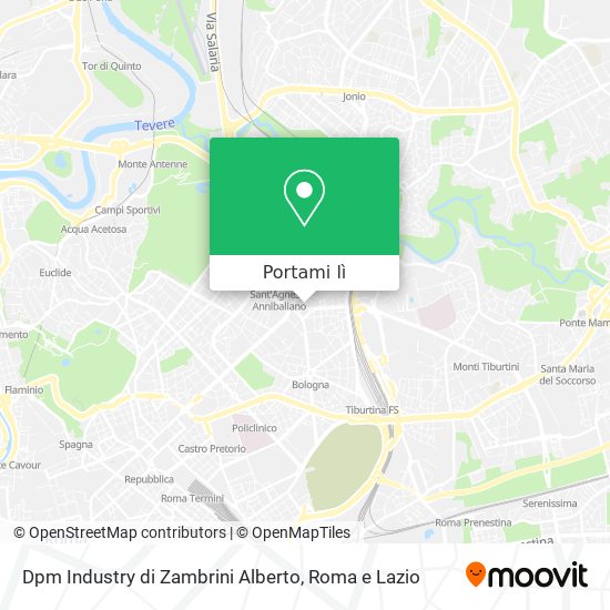 Mappa Dpm Industry di Zambrini Alberto