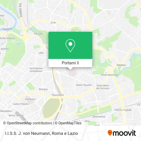 Mappa I.I.S.S. J. von Neumann