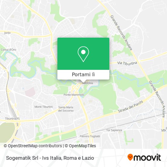 Mappa Sogematik Srl - Ivs Italia