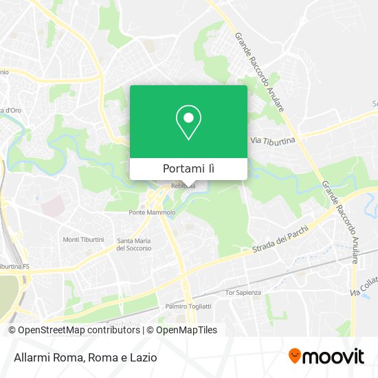 Mappa Allarmi Roma