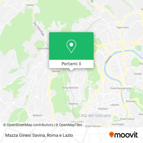 Mappa Mazza Ginesi Savina