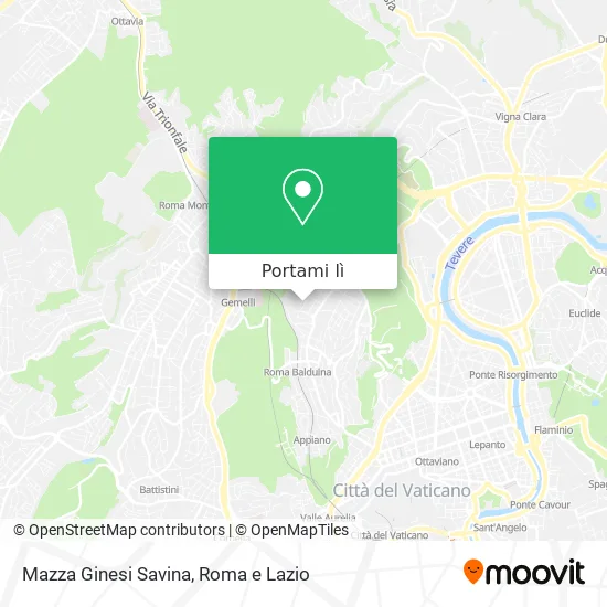 Mappa Mazza Ginesi Savina