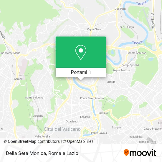 Mappa Della Seta Monica