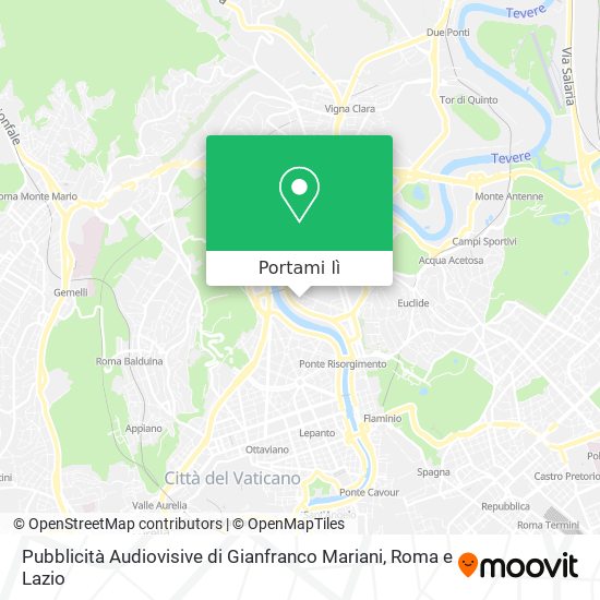 Mappa Pubblicità Audiovisive di Gianfranco Mariani