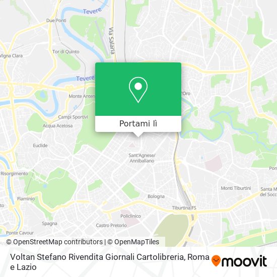 Mappa Voltan Stefano Rivendita Giornali Cartolibreria