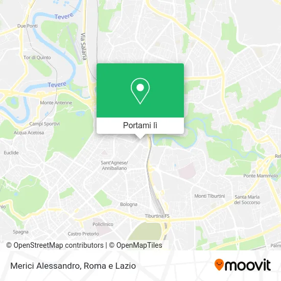 Mappa Merici Alessandro