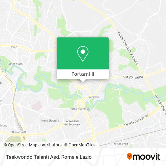 Mappa Taekwondo Talenti Asd