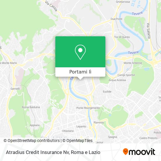 Mappa Atradius Credit Insurance Nv