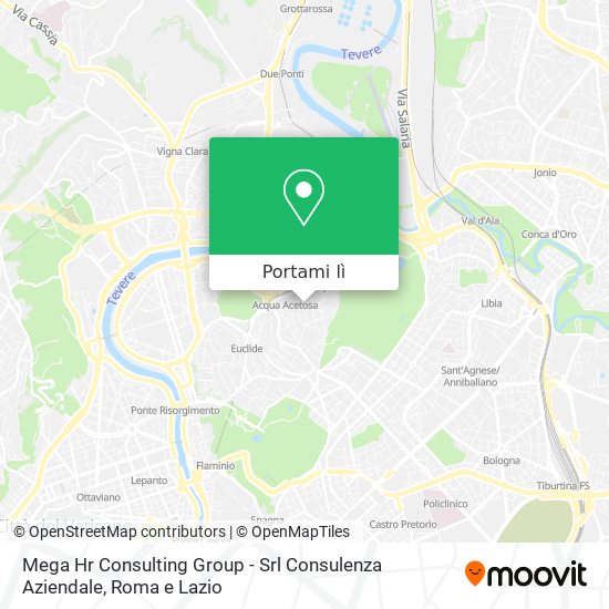 Mappa Mega Hr Consulting Group - Srl Consulenza Aziendale