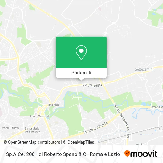 Mappa Sp.A.Ce. 2001 di Roberto Spano & C.