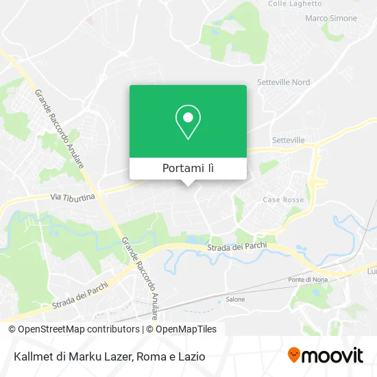 Mappa Kallmet di Marku Lazer