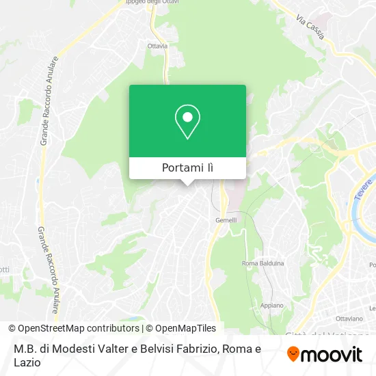 Mappa M.B. di Modesti Valter e Belvisi Fabrizio