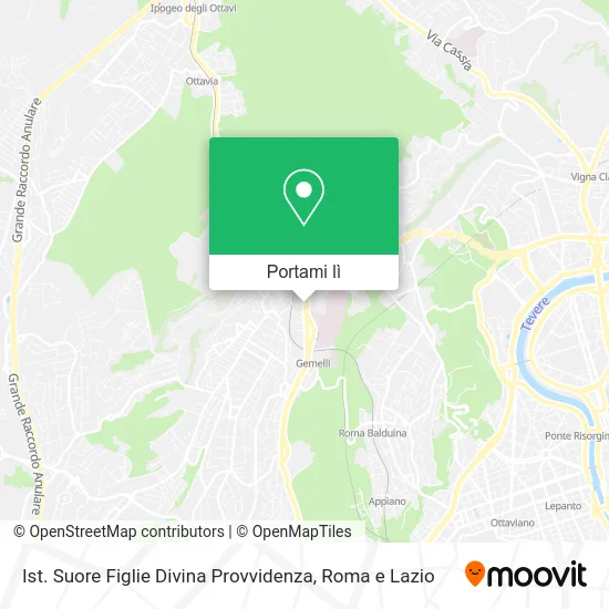 Mappa Ist. Suore Figlie Divina Provvidenza