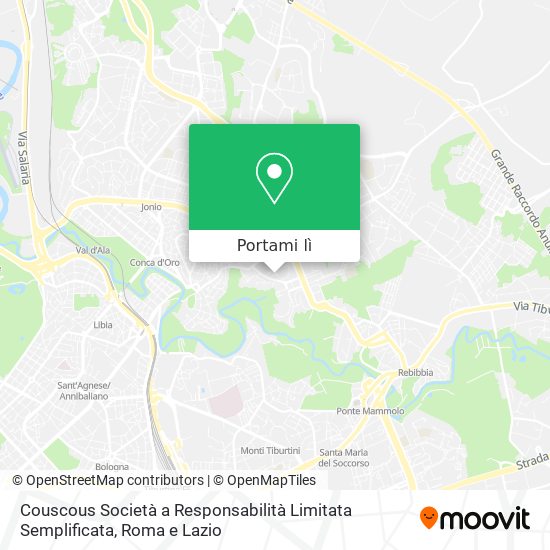 Mappa Couscous Società a Responsabilità Limitata Semplificata