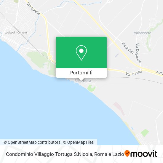 Mappa Condominio Villaggio Tortuga S.Nicola