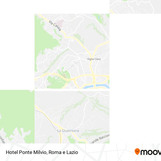 Mappa Hotel Ponte Milvio