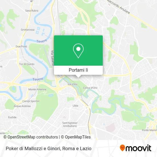Mappa Poker di Mallozzi e Ginori