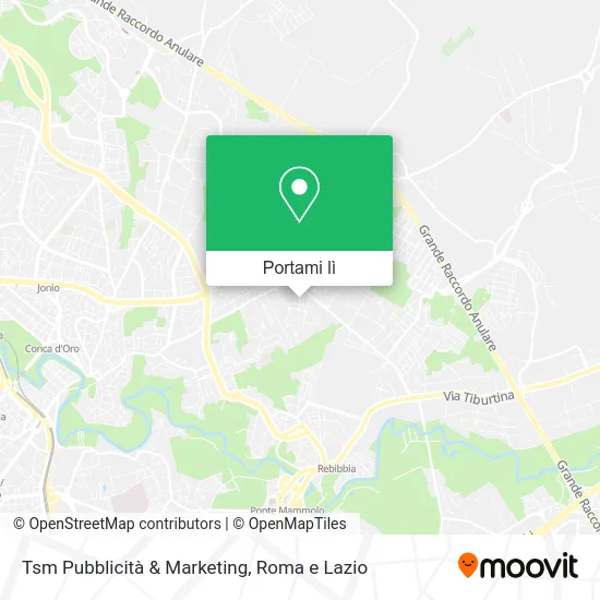 Mappa Tsm Pubblicità & Marketing