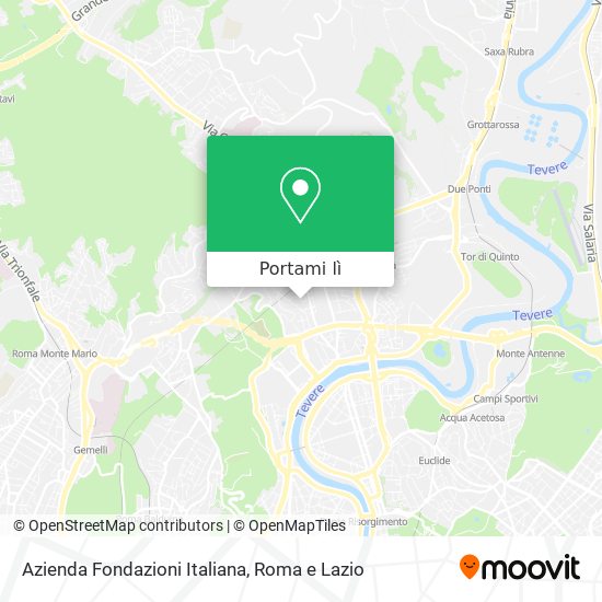 Mappa Azienda Fondazioni Italiana