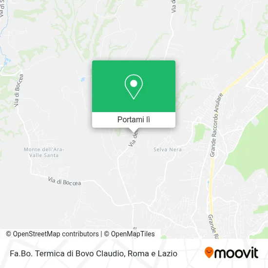 Mappa Fa.Bo. Termica di Bovo Claudio
