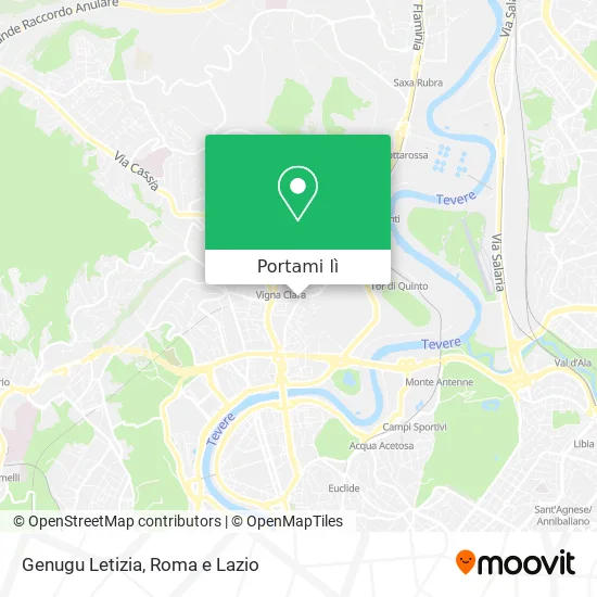 Mappa Genugu Letizia