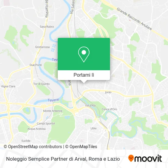 Mappa Noleggio Semplice Partner di Arval