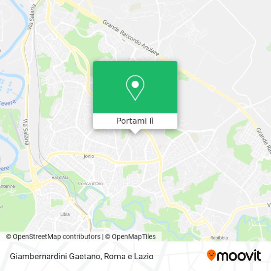 Mappa Giambernardini Gaetano