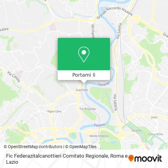 Mappa Fic Federazitalcanottieri Comitato Regionale