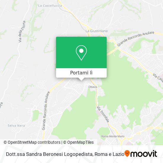 Mappa Dott.ssa Sandra Beronesi Logopedista