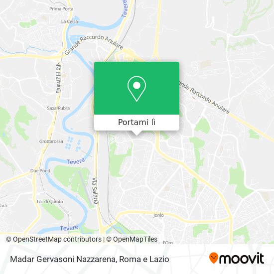 Mappa Madar Gervasoni Nazzarena