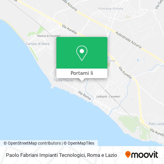 Mappa Paolo Fabriani Impianti Tecnologici