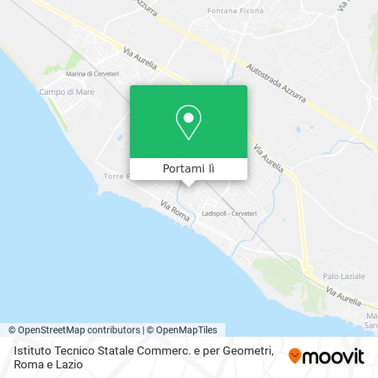 Mappa Istituto Tecnico Statale Commerc. e per Geometri