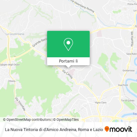 Mappa La Nuova Tintoria di d'Amico Andreina
