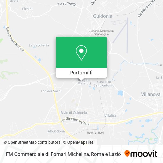 Mappa FM Commerciale di Fornari Michelina