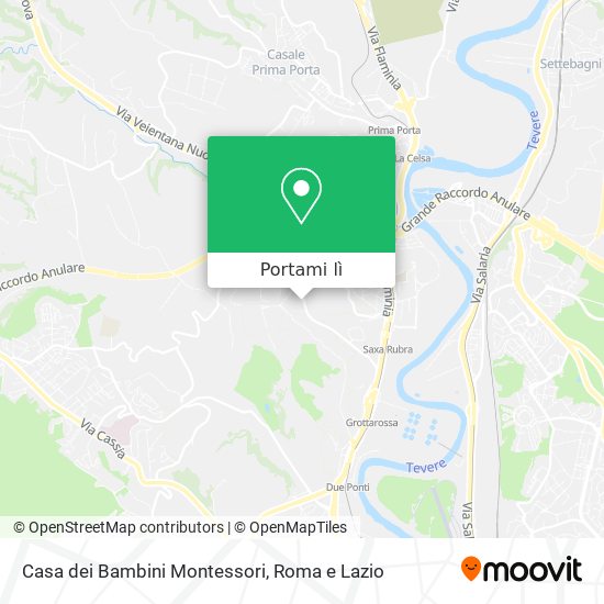 Mappa Casa dei Bambini Montessori