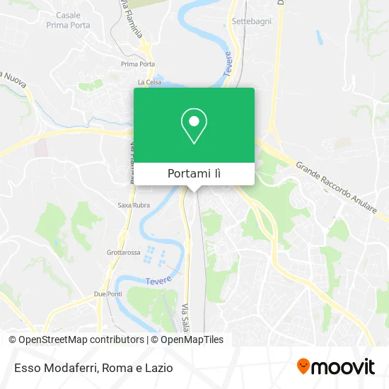 Mappa Esso Modaferri