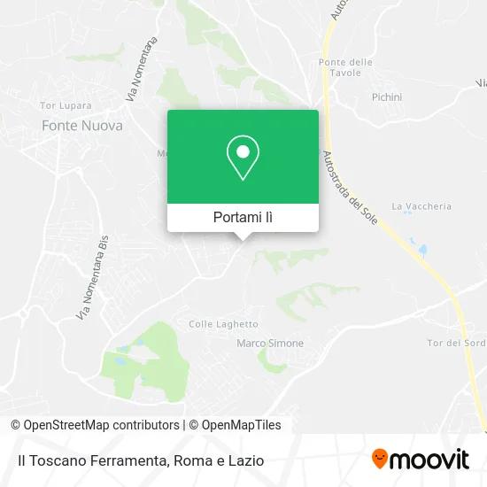 Mappa Il Toscano Ferramenta