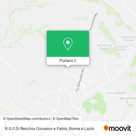 Mappa R.G.F.Di Recchia Giovanni e Fabio