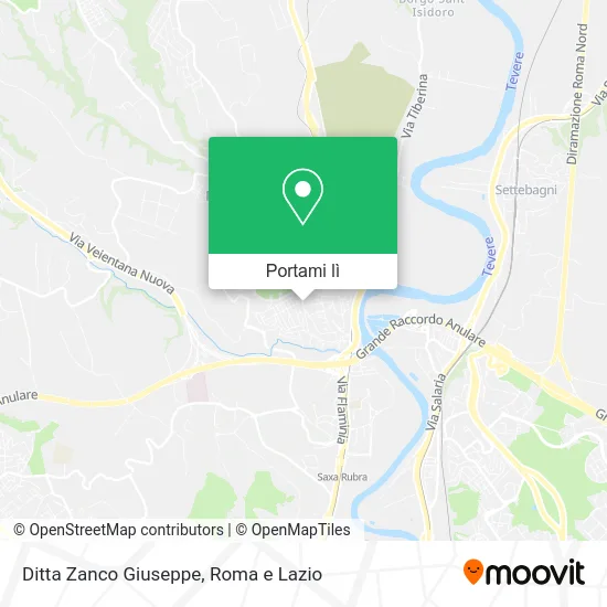 Mappa Ditta Zanco Giuseppe