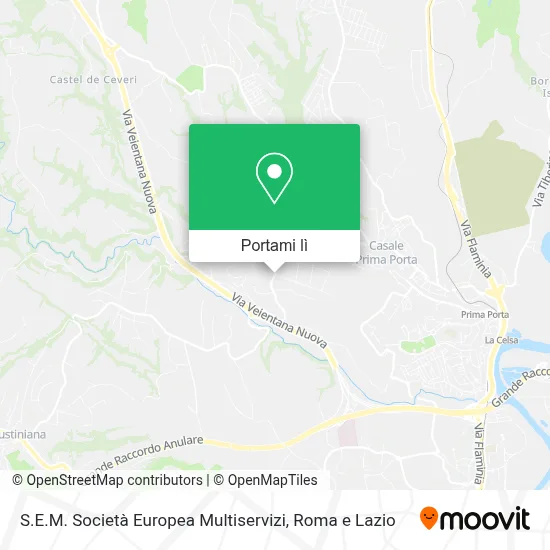 Mappa S.E.M. Società Europea Multiservizi