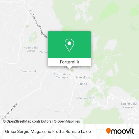 Mappa Grisci Sergio Magazzino Frutta