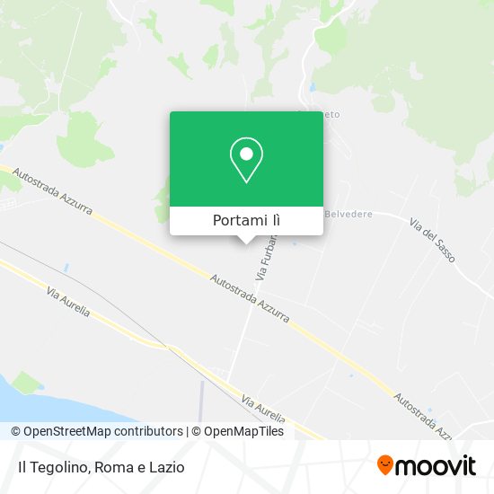 Mappa Il Tegolino