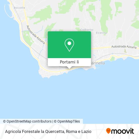 Mappa Agricola Forestale la Quercetta