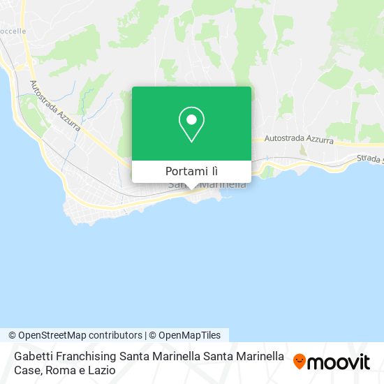 Mappa Gabetti Franchising Santa Marinella Santa Marinella Case