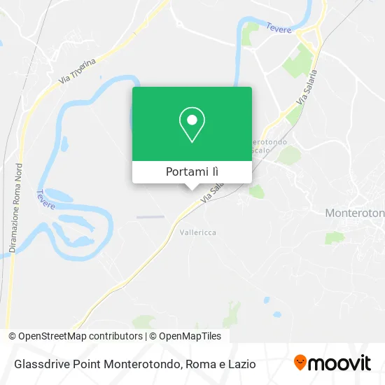 Mappa Glassdrive Point Monterotondo